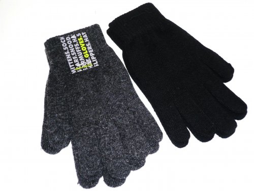 Mens magic glove with wool.