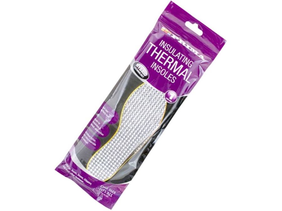 Insulting thermal insoles (one size fits all)*