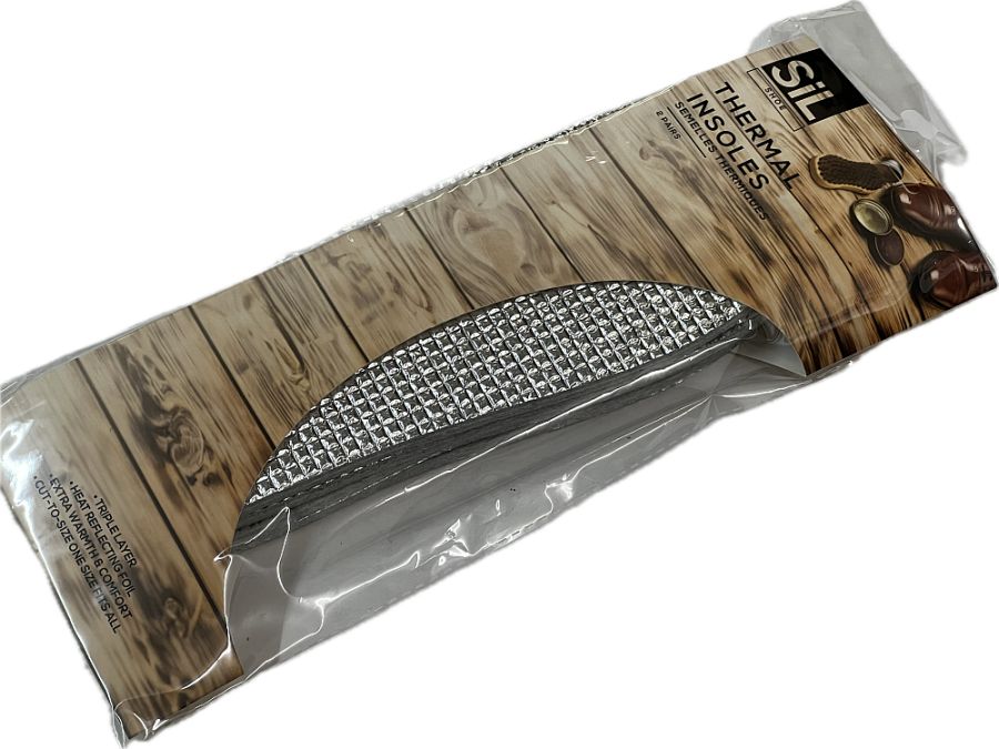Pack 2pairs thermal insoles*