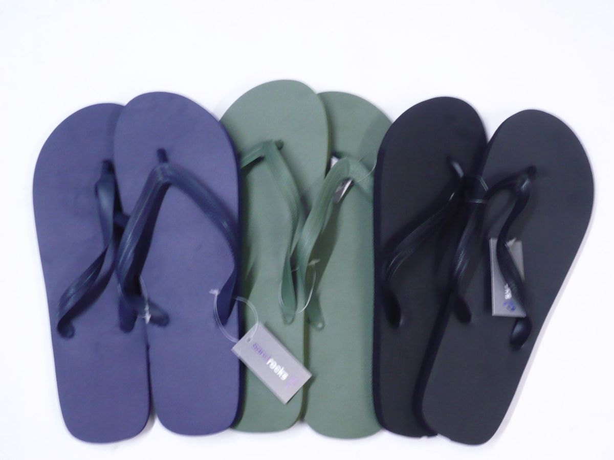 Mens plain flip-flops - 3/cols*
(7/8-9/10-11/12)
