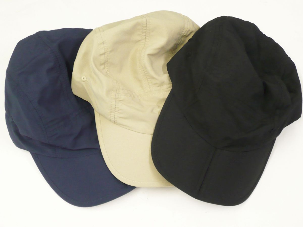 Mens baseball cap with foldable peak - 3/cols.