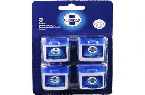 Pack 4, 10ml petroleum jelly*