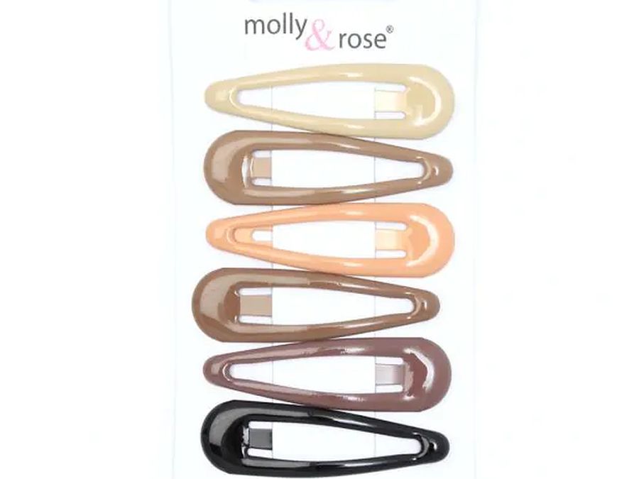 Pack 6, 5cm natural colours epoxy sleepies.