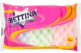 Pkt 3, massage sponges.