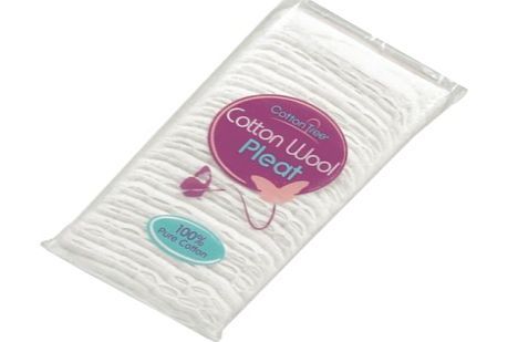 80g cotton wool pleats*