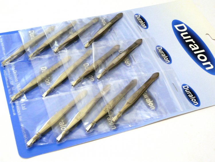 Crd 12, Duralon tweezers