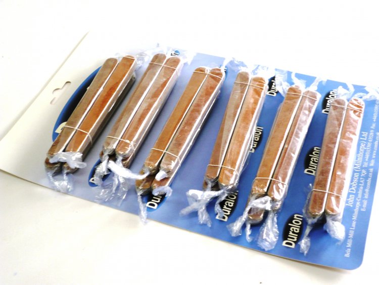 Pkt 24, Duralon 7" emery boards.