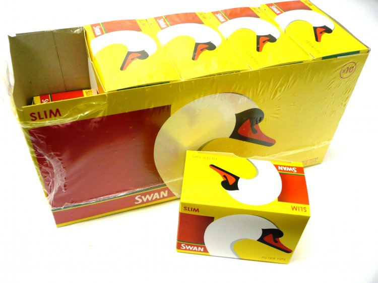 Swan slim filter tips (x10 bxs)