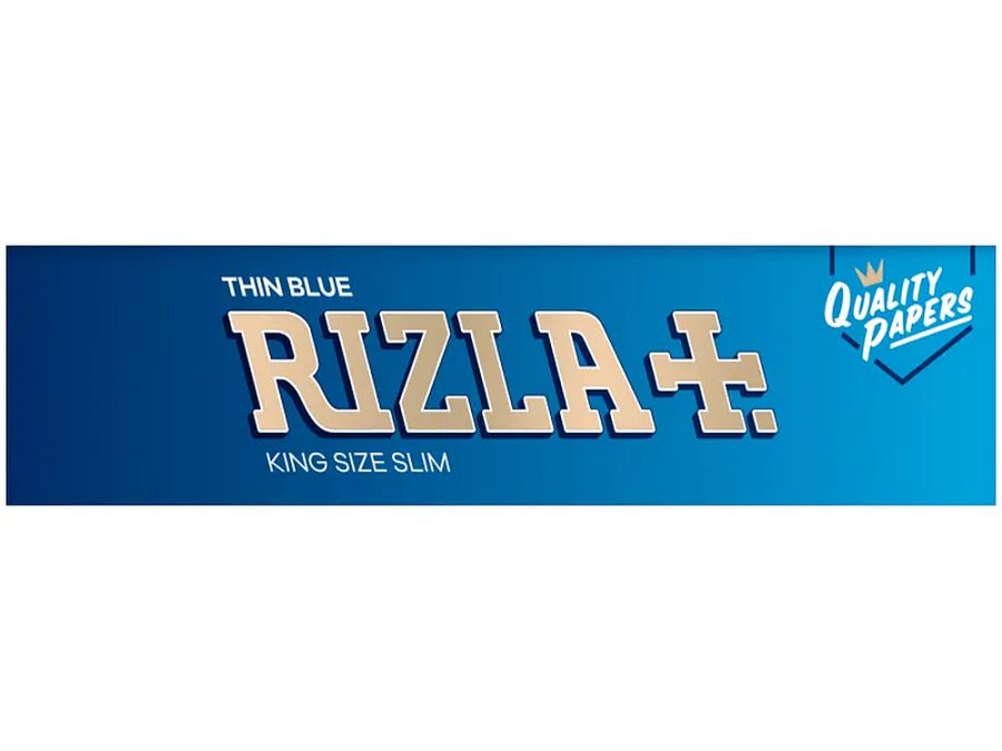 Box 50, Rizla blue king size smoking papers.