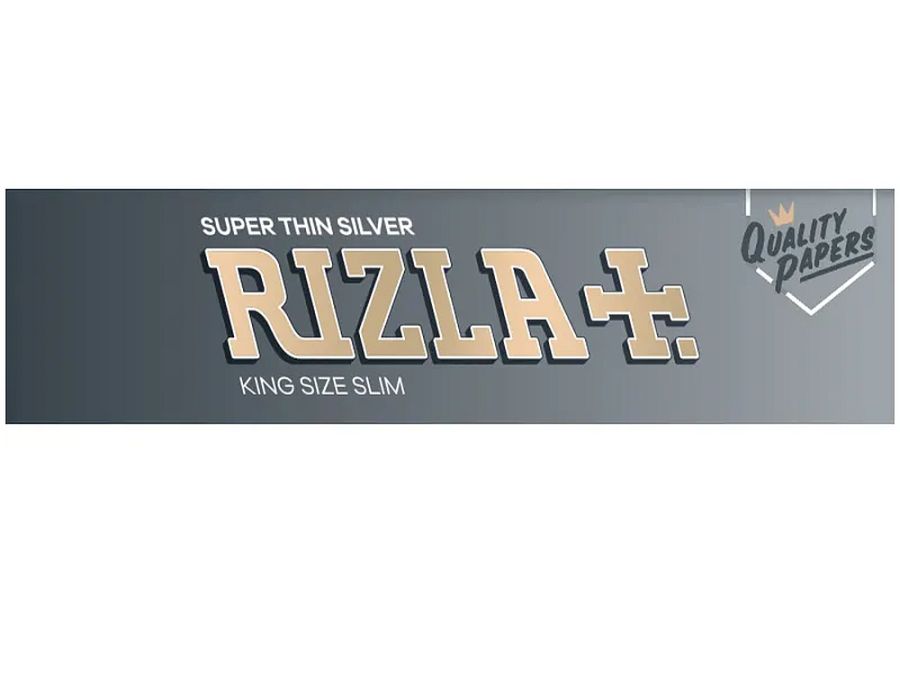Box 50, Rizla silver king size smoking papers.