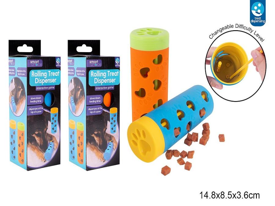 Rolling treat dispenser - 2/cols*