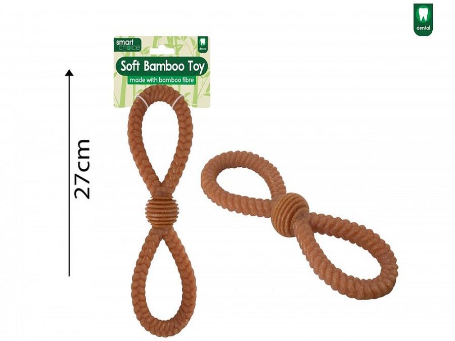 Soft bamboo dog toy*