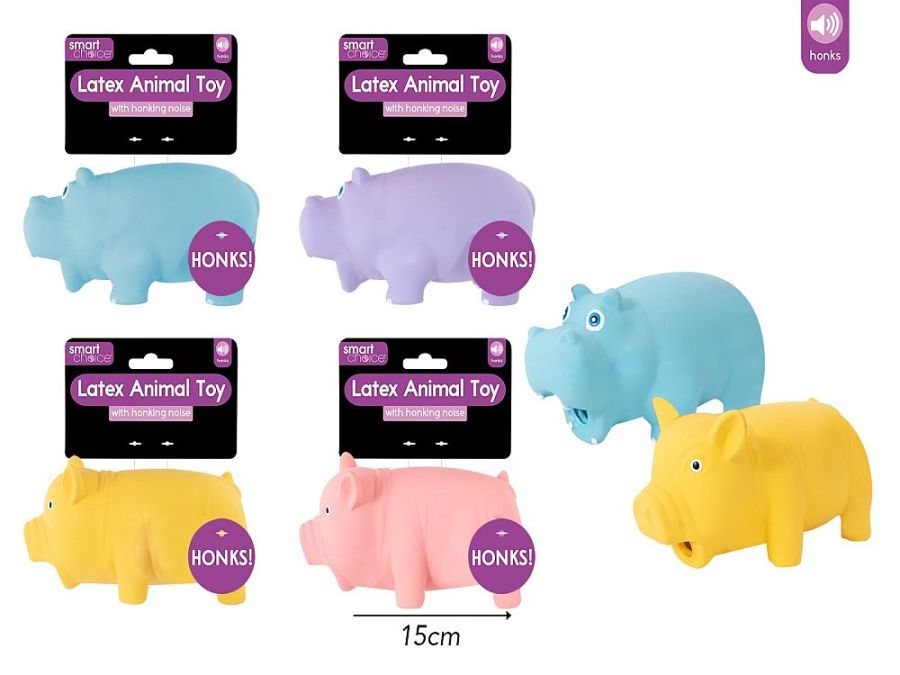 Latex pig with honk noise - 4/cols*