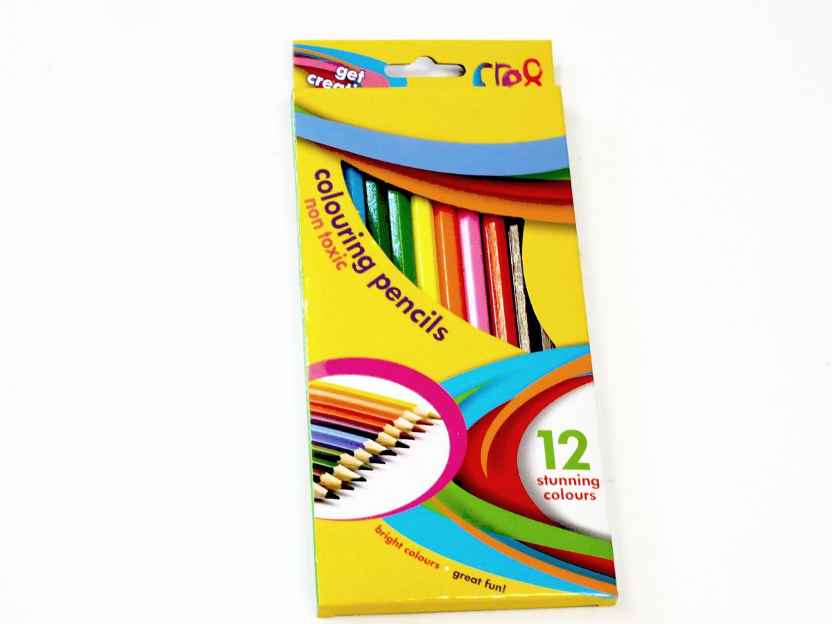 Box 12, coloured pencils*