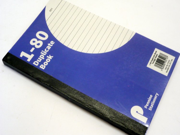 1-80 duplicate book*