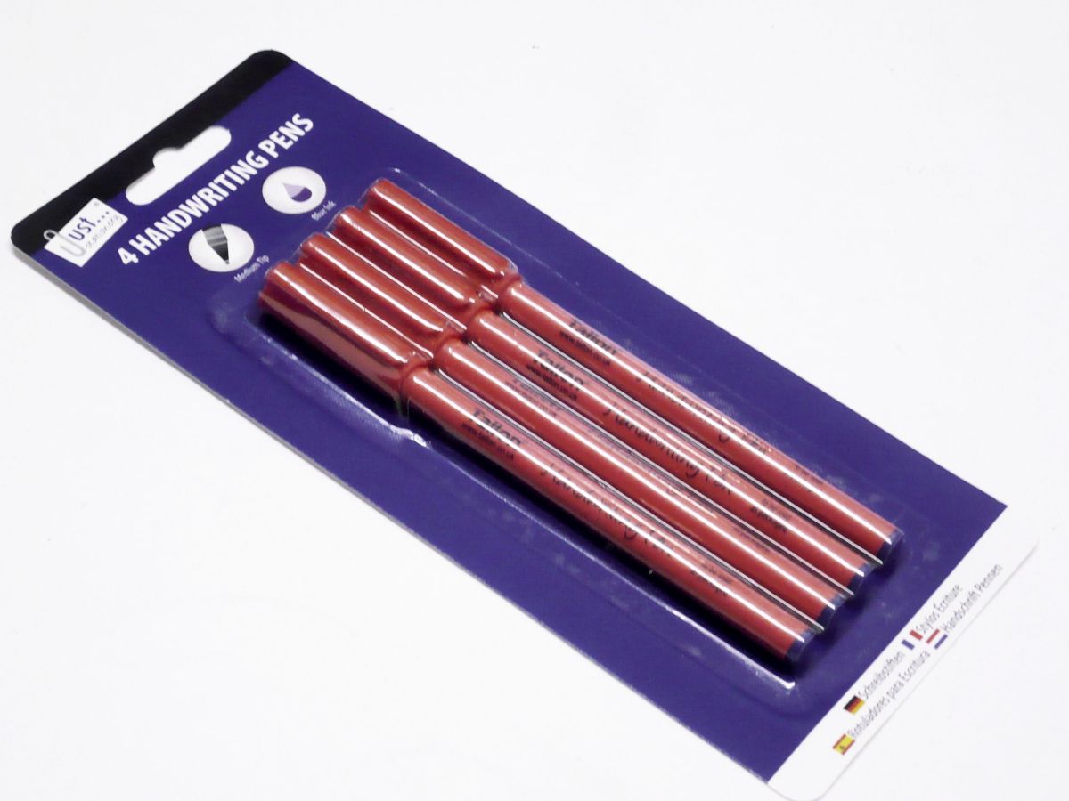 Pack 4, handwriting pens BLUE*