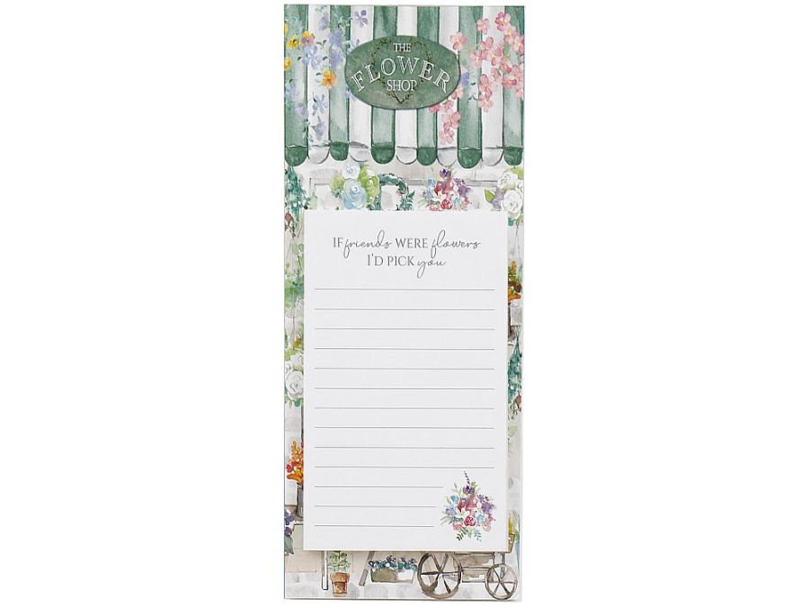 Flower shop magnetic memo pad*