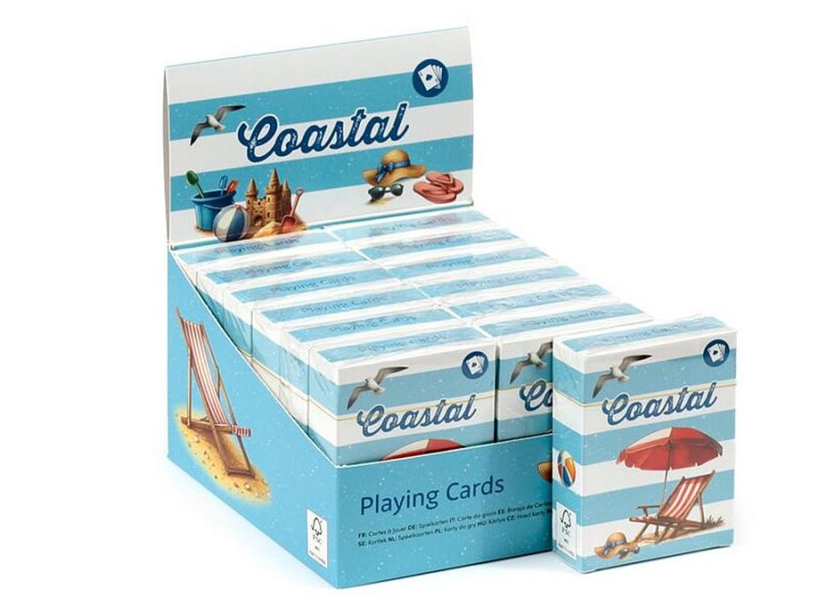 Coastal playing cards*
(ADD 12 FOR DISPLAY)
