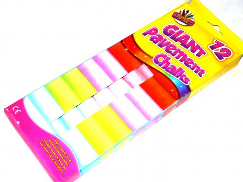 Box12, giant pavement chalks*
USE ST844
