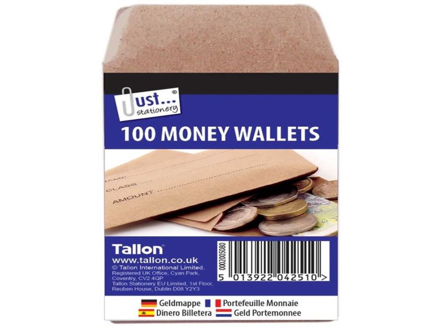 Pack 80, money wallets*
(70x105mm)