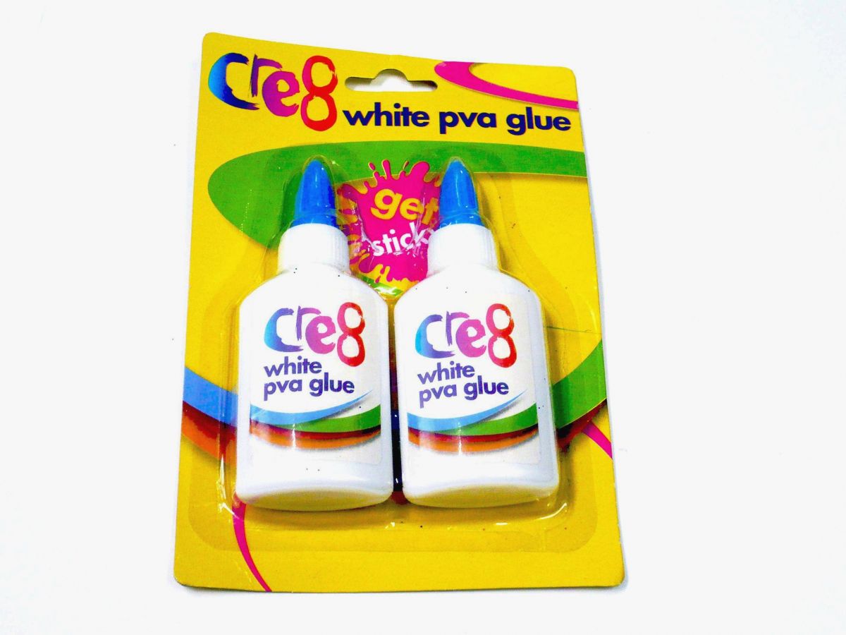Pkt 2, white pva glue*