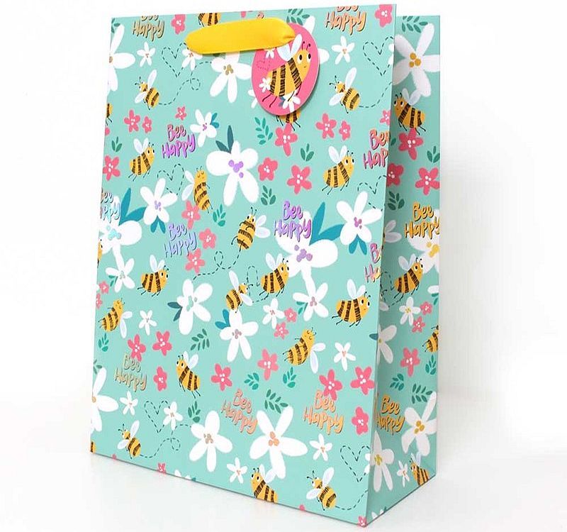 Large bee gift bag.