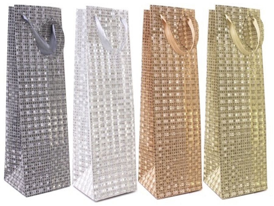 Glitter bottle bag - 4/cols*