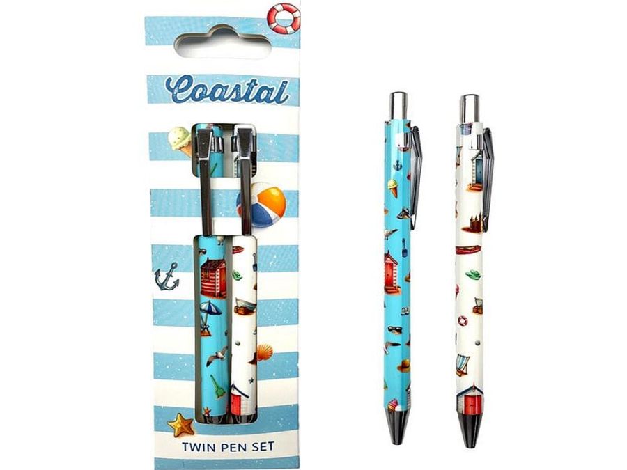 Coastal twin pen set.
