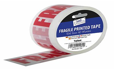 Fragile printed tape (33m)*
USE ST659