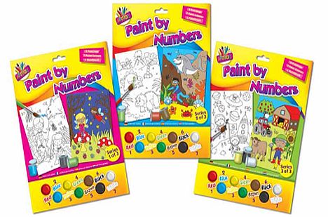 Paint by numbers - 3asstd*