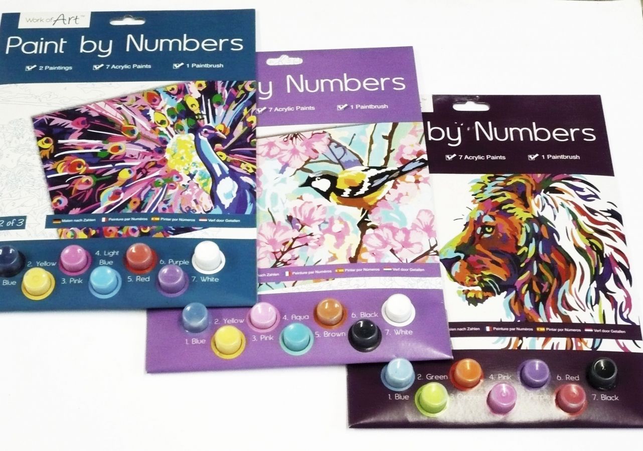 Paint by numbers - 3asstd*