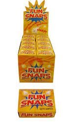 "Snappers" small box of exploding bangers, 50 boxes per display.