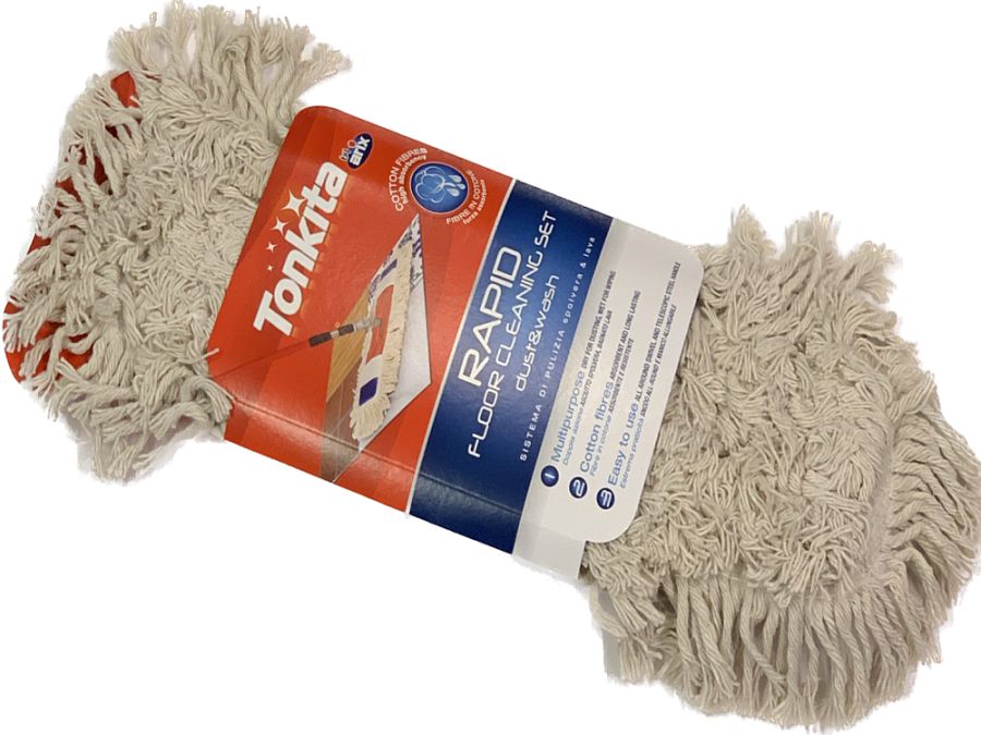 Tonkita rapid floor cleaner.
(dust and wash)