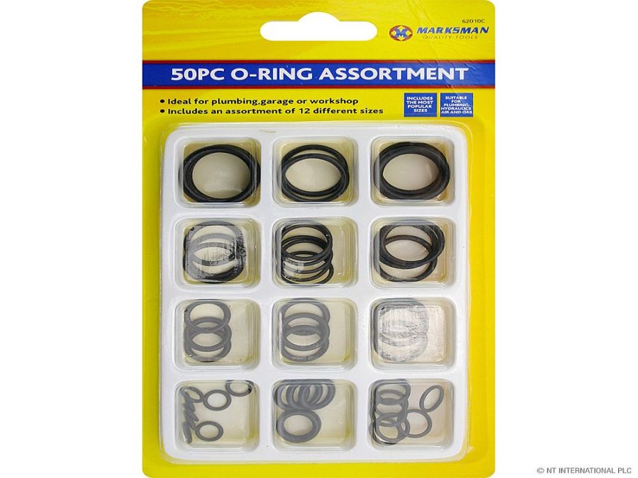 50pc o-ring assortment*