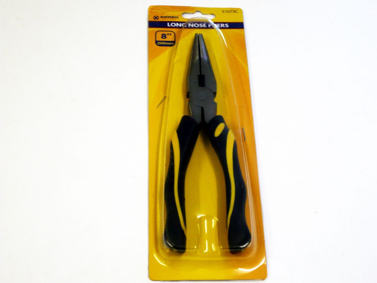 8" long nose pliers*