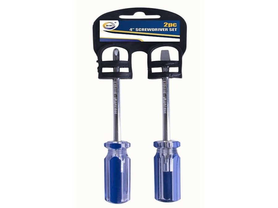 2pc 4" screwdriver set*