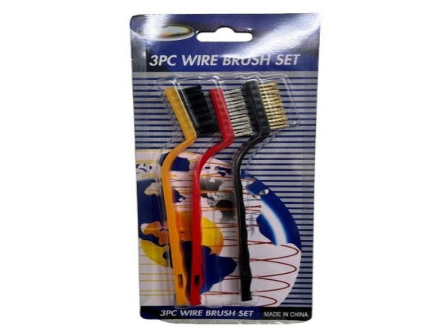 Pack 3, wire brushes*