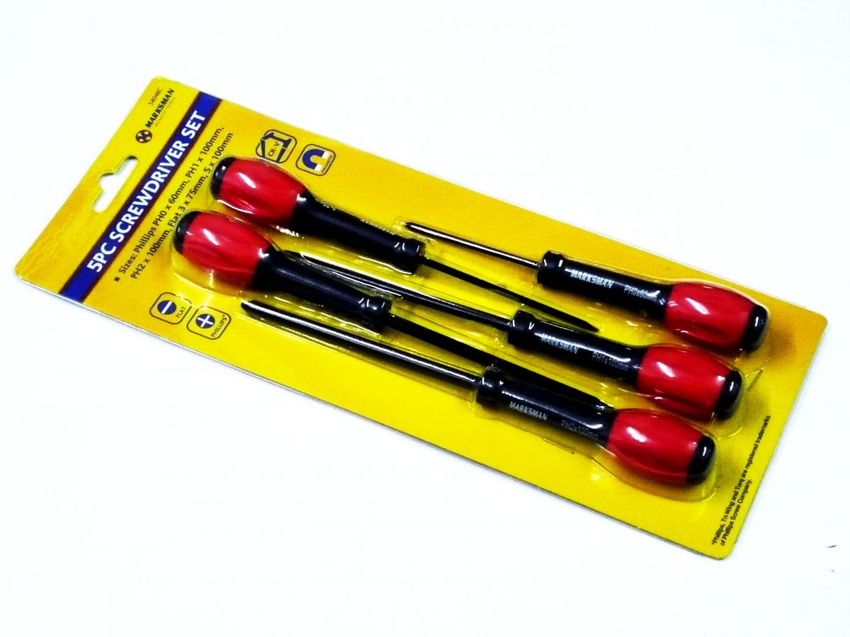 5pc screwdriver set*