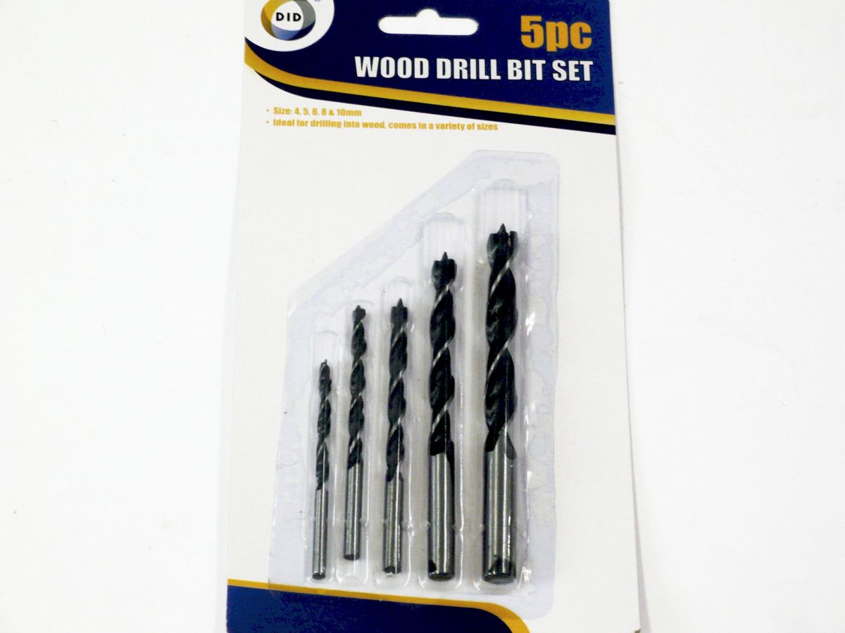 5pc wood drill bit set*