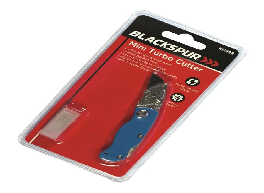 Blackspur mini knife and blades.