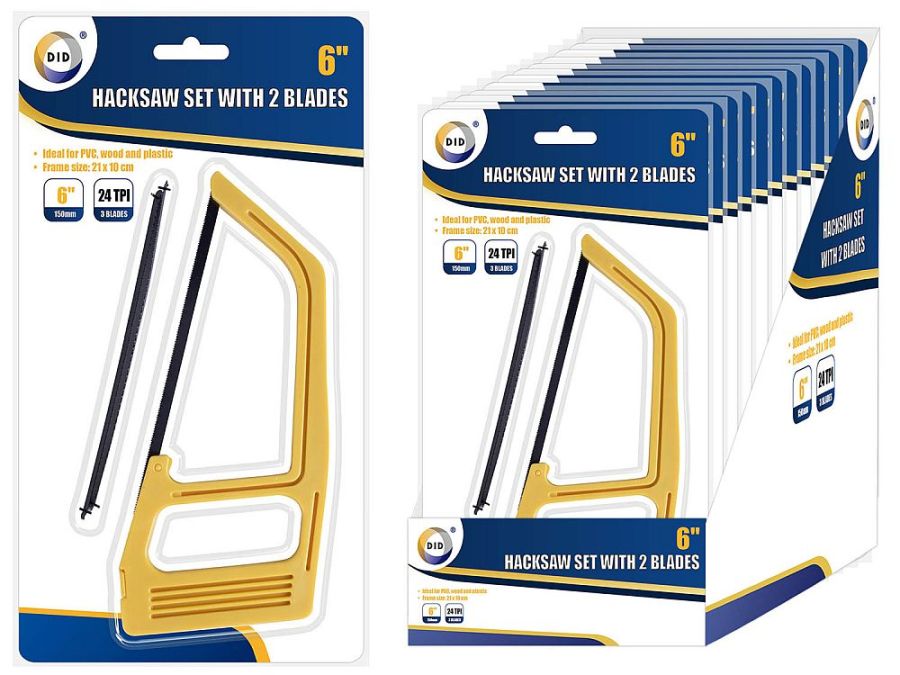 6" hacksaw and blades set*