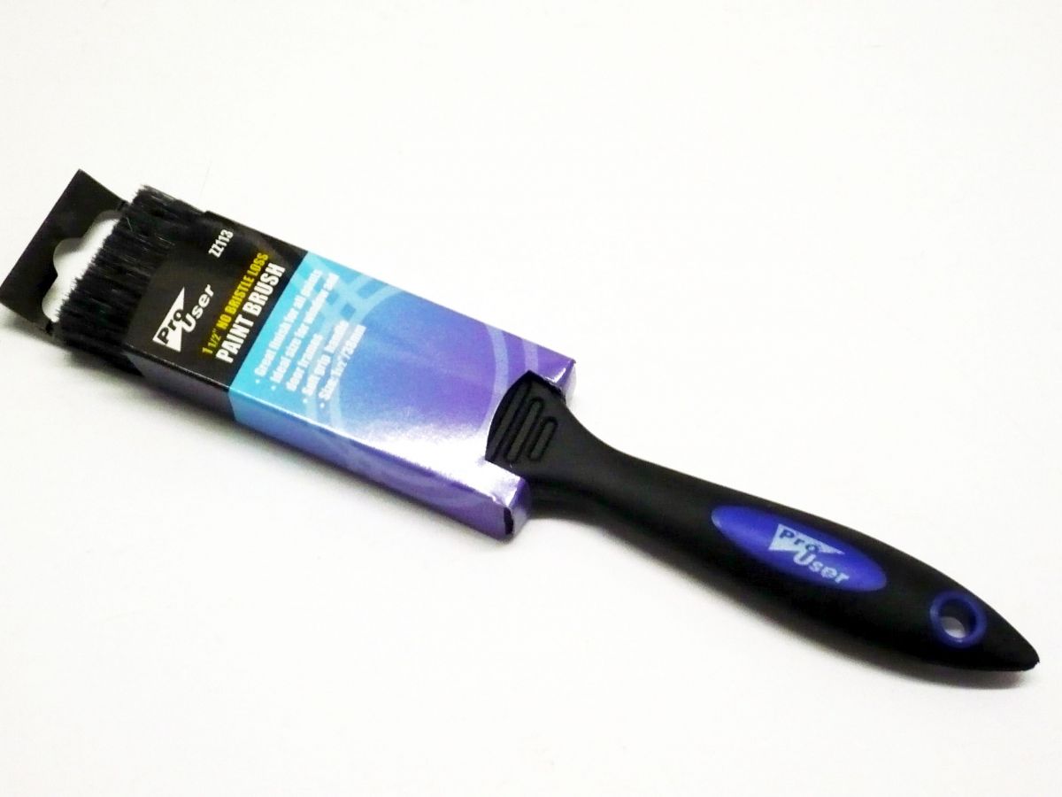 1.5" soft grip paint brush*