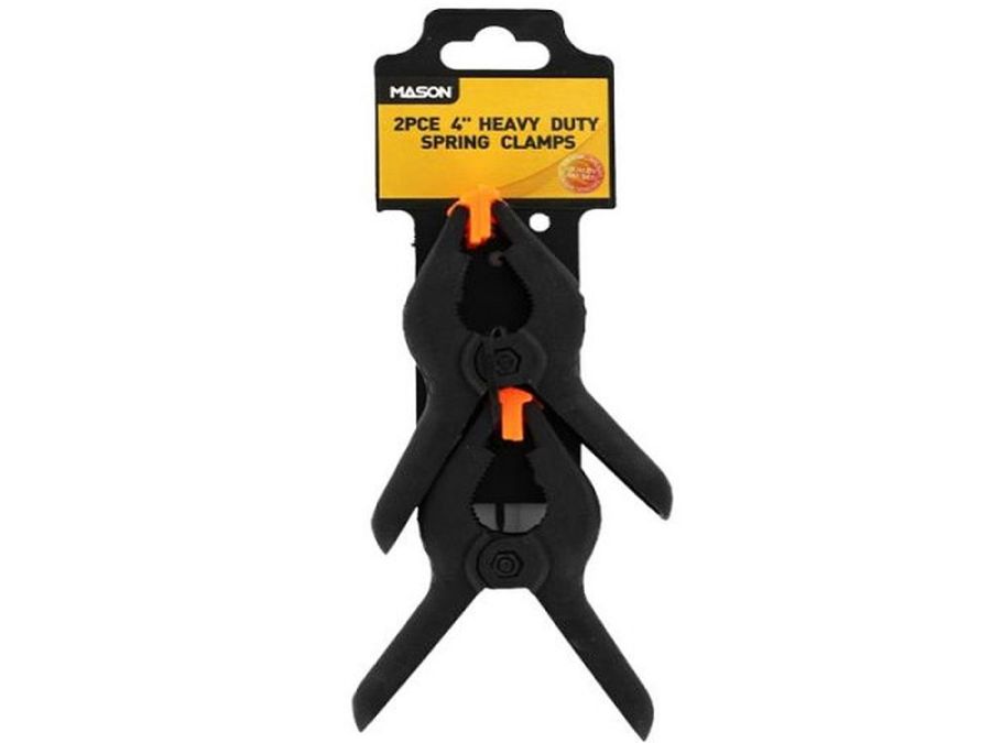 Pack 2, 4" springg clamps*