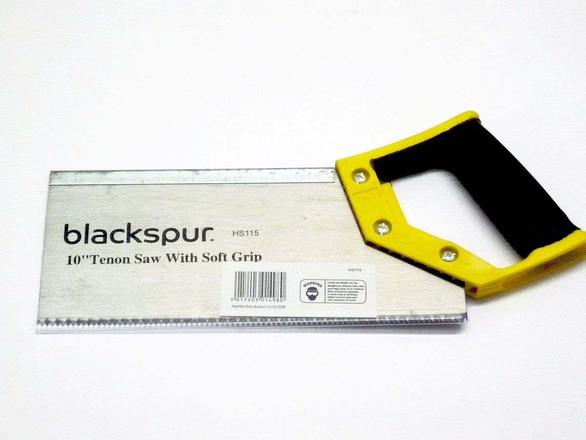 10" tenon saw with soft grip*