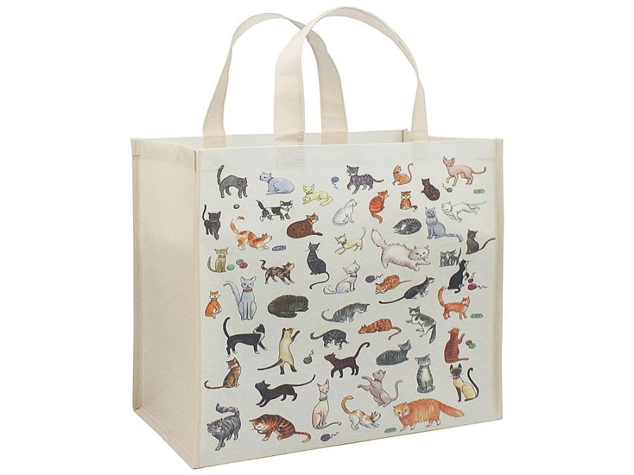 Cats shopping bag (made from recycled materials)*
35x43x19cm