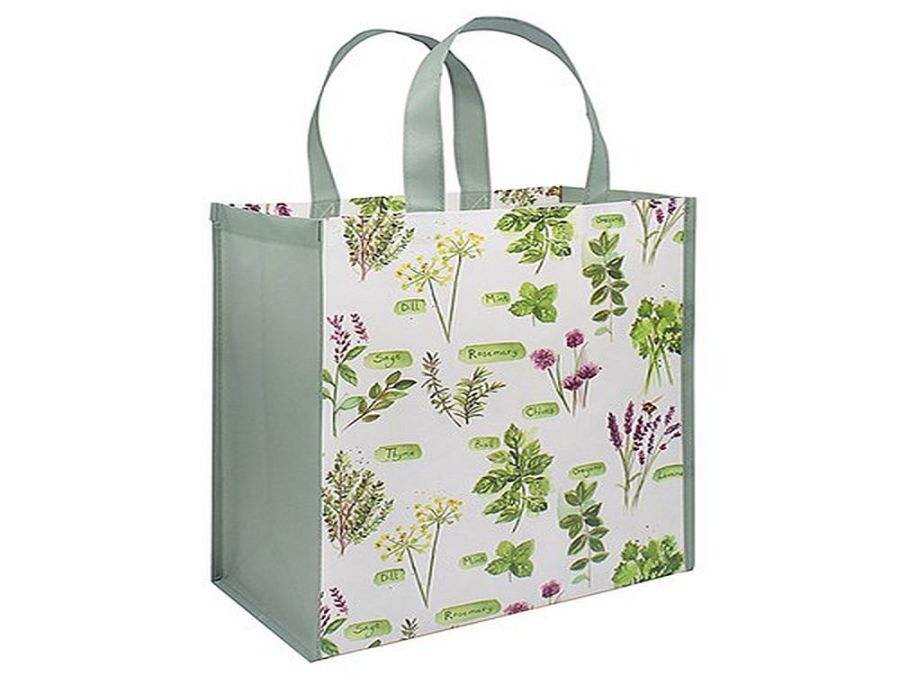 Herb garden pp shopping bag.