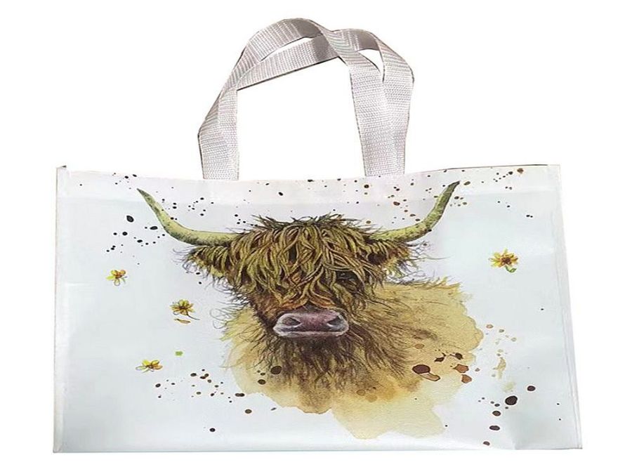 Highland Coo pp shopping bag
(33x40x17cm)