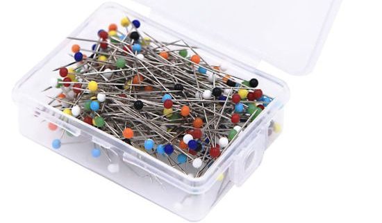 Box 100, dress pins* use TX888