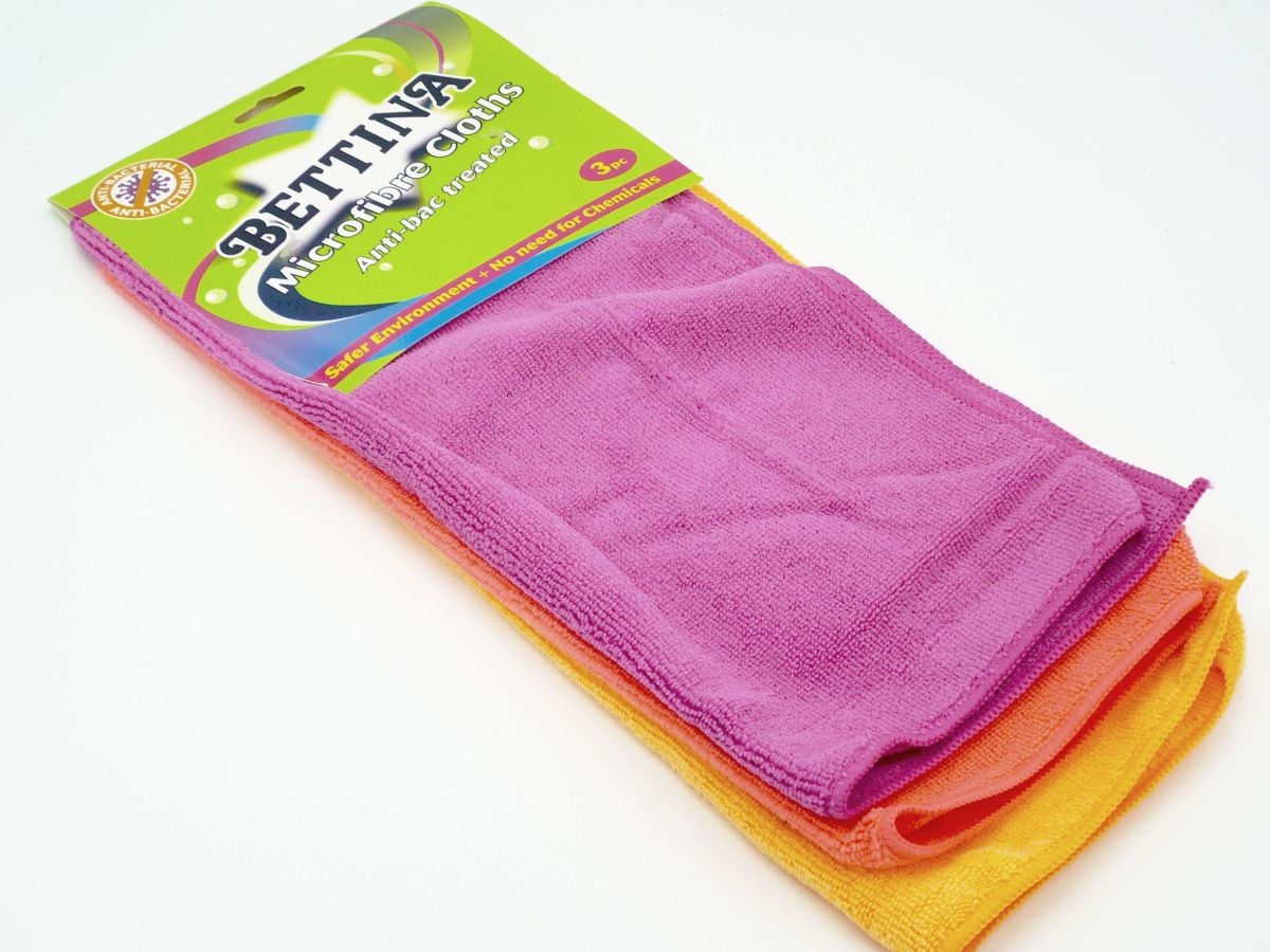 Pkt 3, XL microfibre cloths*