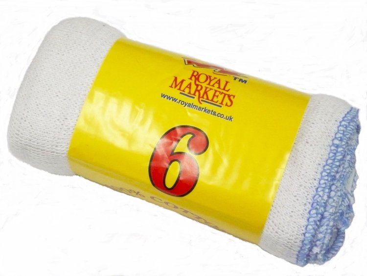 Pkt 6, catering dish cloths*